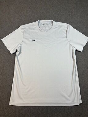 Nike Dri-FIT Park VII Short-Sleeve T-Shirt Wolf Grey Men’s XL BV6710-012